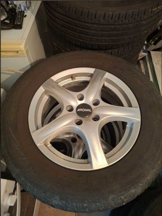 Алуминиеви джанти RONAL R42 5х114.3 за Hyundai IX35 / Kia / Mazda 16 Цола С гуми