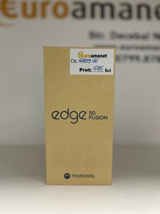 Telefon mobil Motorola Edge 50 Fusion, Dual SIM, 256GB, -D-