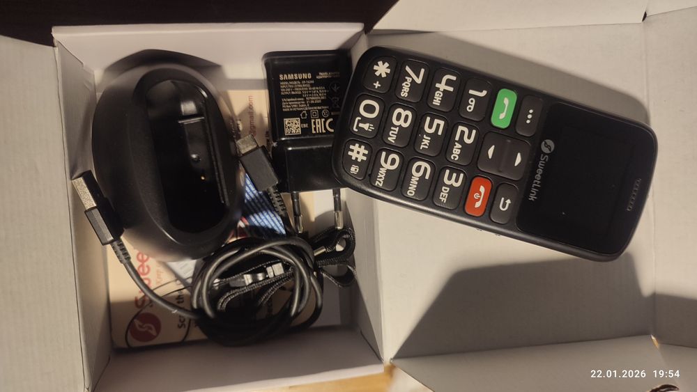 Telefon pt seniori, 4g, dual sim