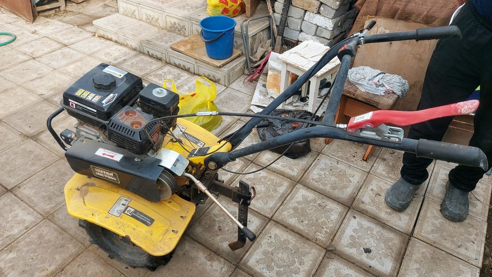 Мотоплуг huter mk 7000