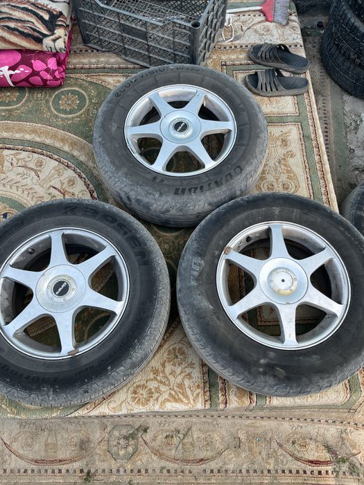 3 колеса в сборе