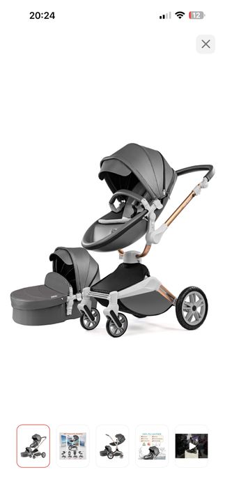 Коляска бренда Hot mom