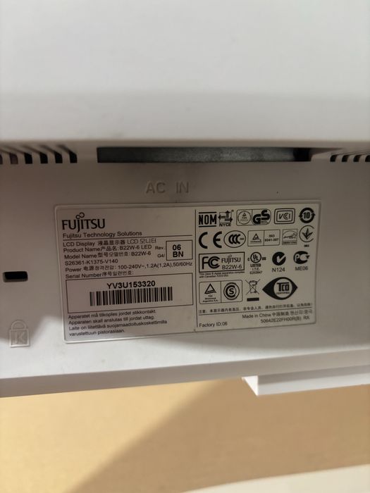 Монитор fujitsu на части