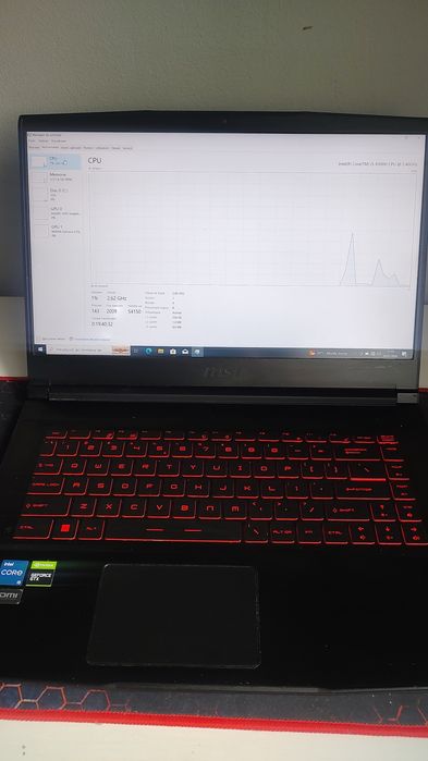 Laptop gaming msi gf63 9sc