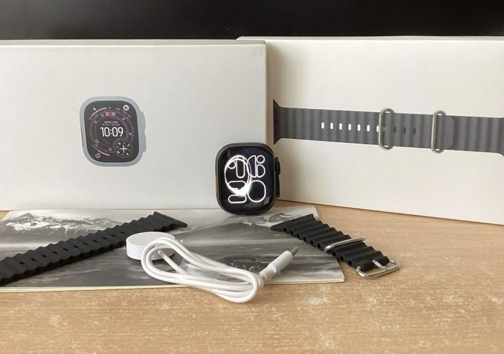 LICHIDARE STOC! Apple Watch Ultra 3 Ceas Sigilat Negru Premium