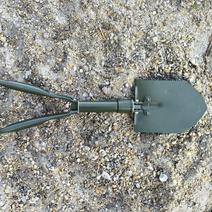 Лопата с кирка и трион за риболов/къмпинг НОВА