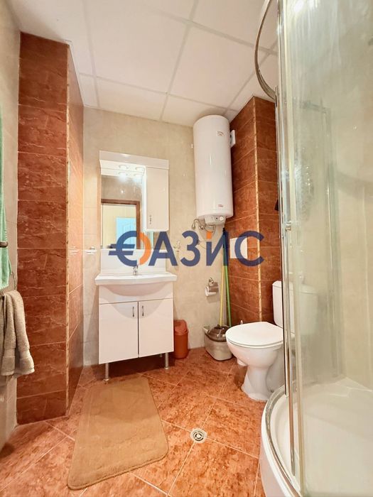 Продава се Едностаен апартамент в к.к. Слънчев бряг - 39 кв.м за 1308 €/кв.м - Снимка #3