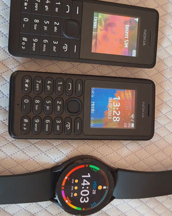 Samsung Galaxy watch 4 , Nokia