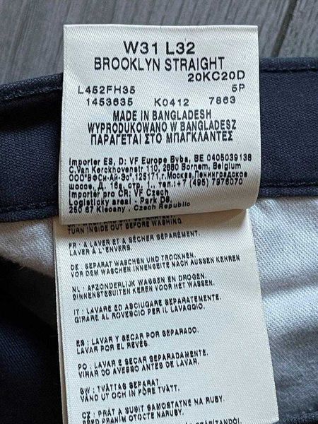 Blugi LEE Brooklyn Albastru Barbati | Marime 31 x 32 (Talie 80 cm)