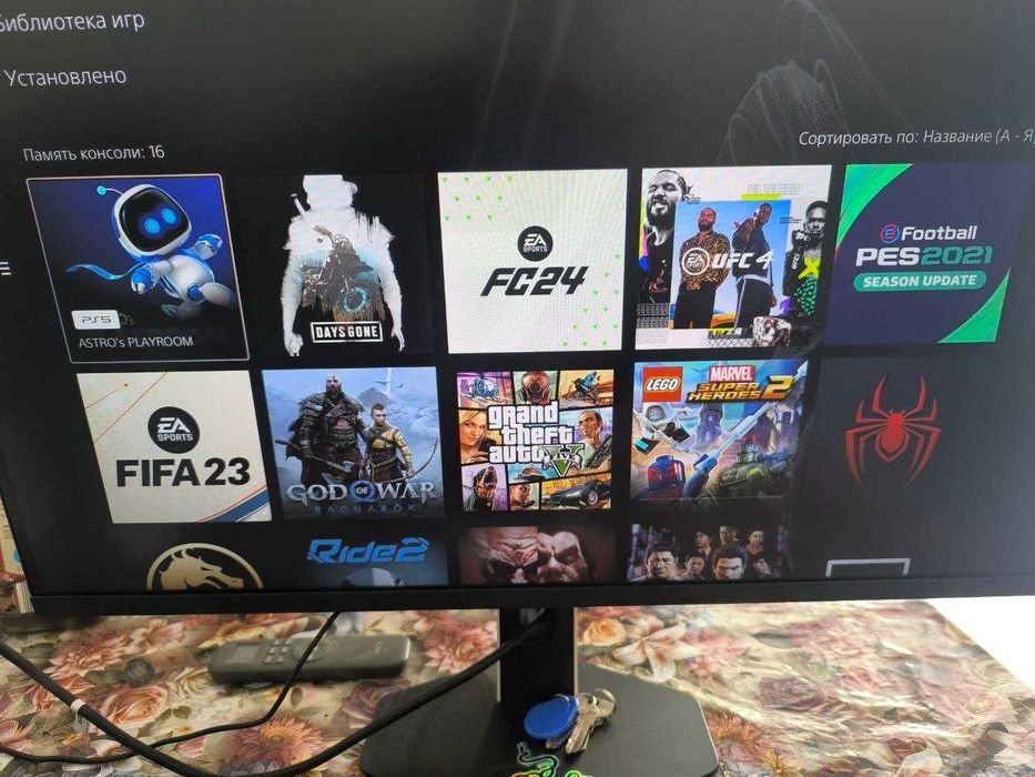 Playstation 5 Slim дисководом 1tb в идеальный 2 джойстк топ игры 4диск