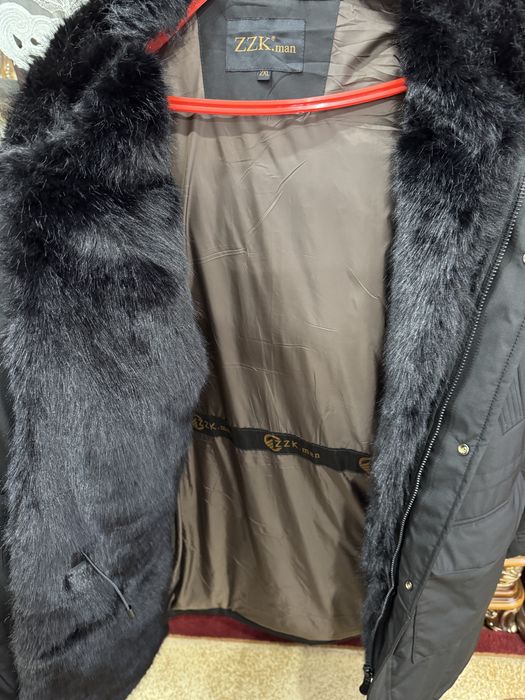 Зимная куртка натуралный мех