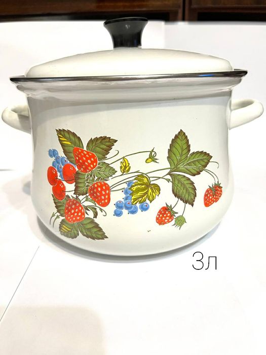 Кастрюли эмалированные СССР