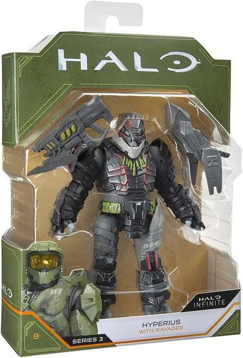 Колекционерска фигурка Halo Infinite Hyperius с оръжие Ravager (10 см)