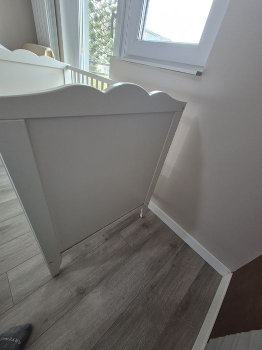 Vand patut ikea 60x120 stare buna cu saltea burete si cocos.