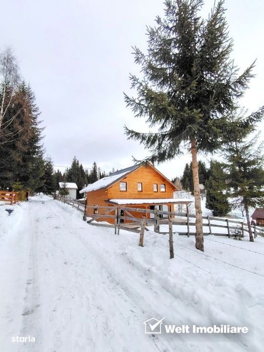 Cabana din lemn moderna, locatie de vis intre brazi – Marisel, Apuse