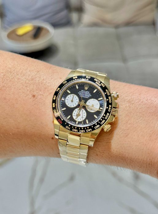 rolex daytona 40mm злато ново
