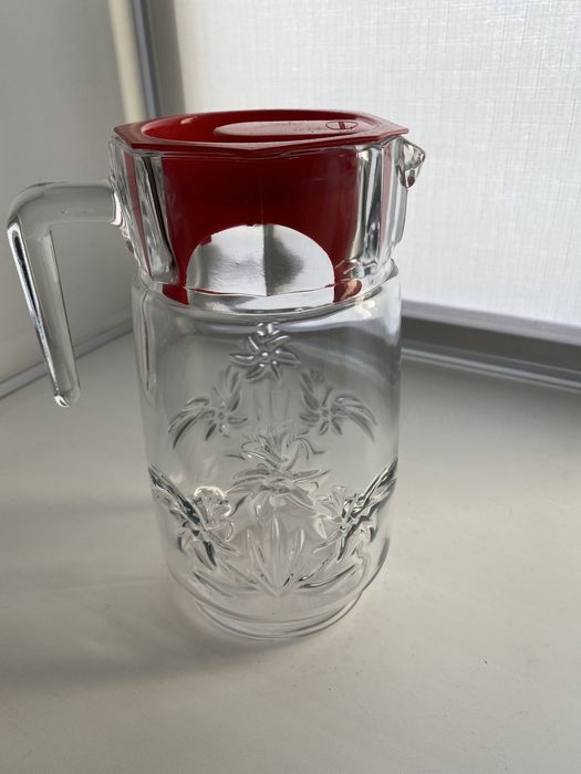 Графин стеклянная новая