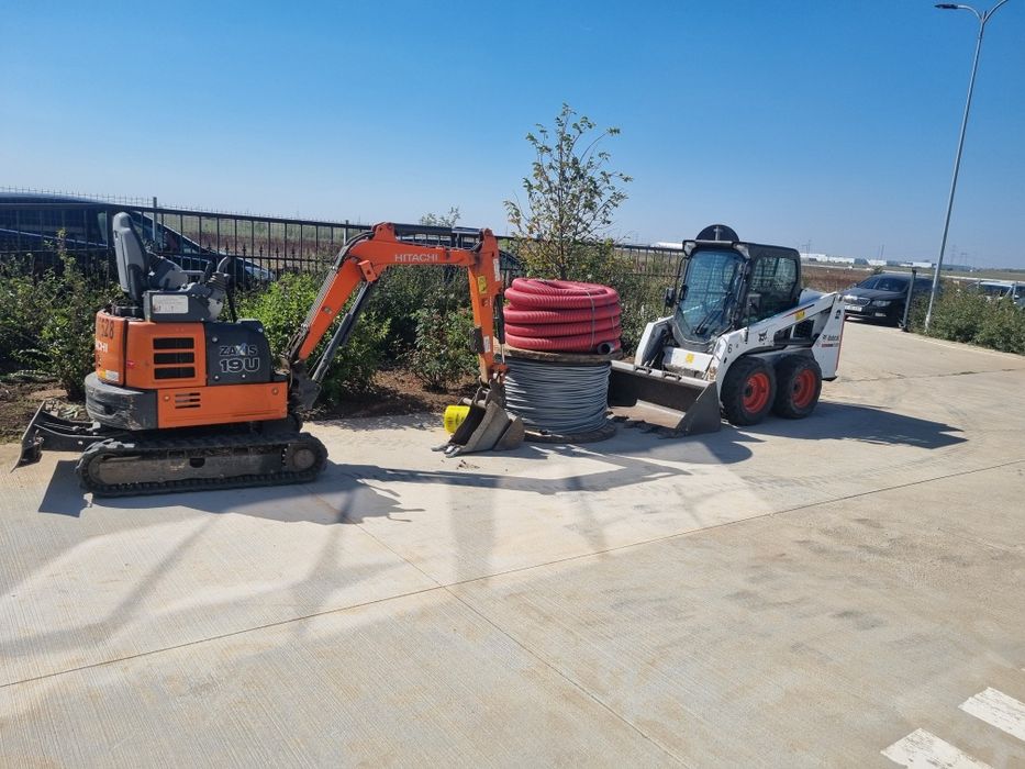 Subtraversari sosele foraj orizontal gauri asfalt  beton  alei foraje