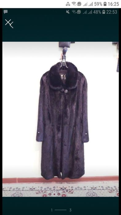 Шуба норковая натуральная