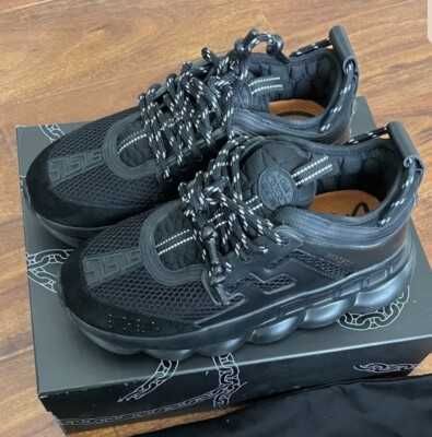 Sneakers Versace Chain Reaction Black -NEW (36-45)