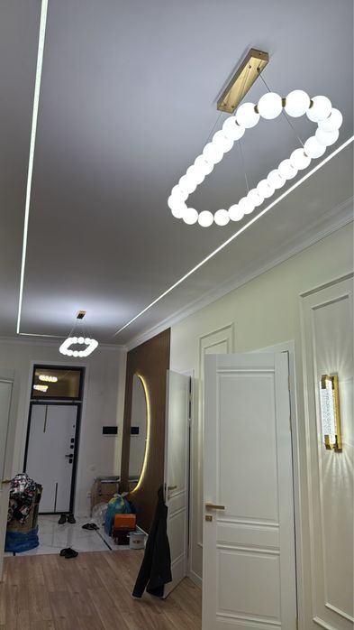 Установчик люстра құрау