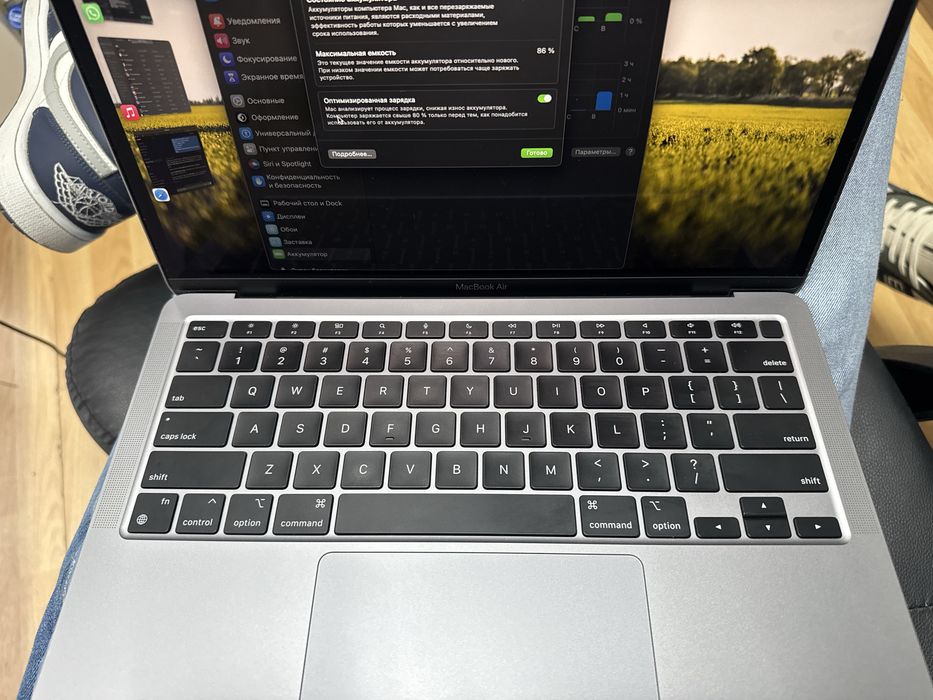 macbook m1 2020 года 256gb