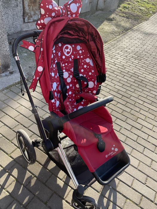 Намалена цена! Количка Cybex Priam Jeremy Scott Petticoat red dark