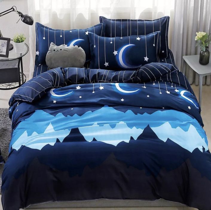 Двулицево спално бельо 6 части