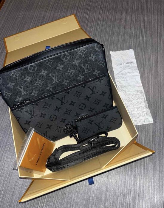 Louis Vuitton Trio Messenger Monogram Eclipse