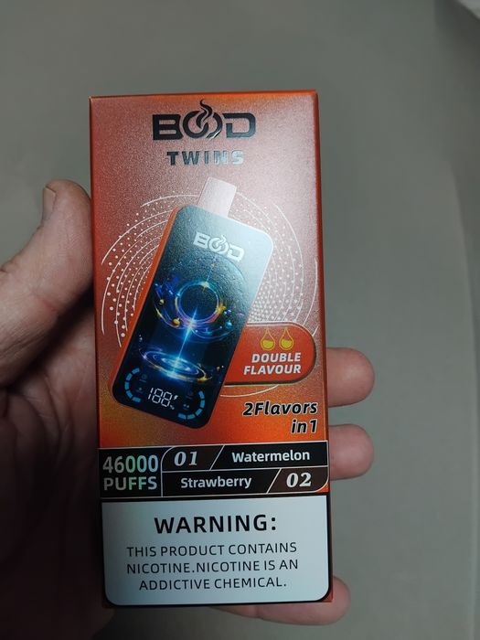 Vape BOOD Twins 46000 Pufuri Dual Flavor