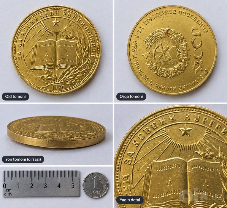Sssr paytdagi medal