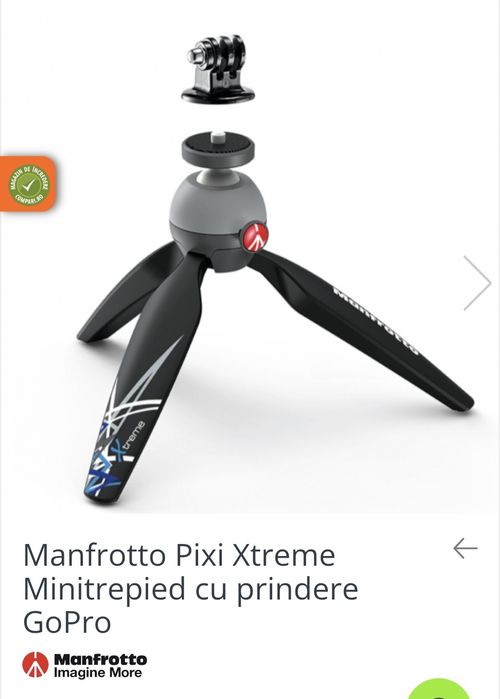 Manfrotto Pixi Xtreme Minitrepied