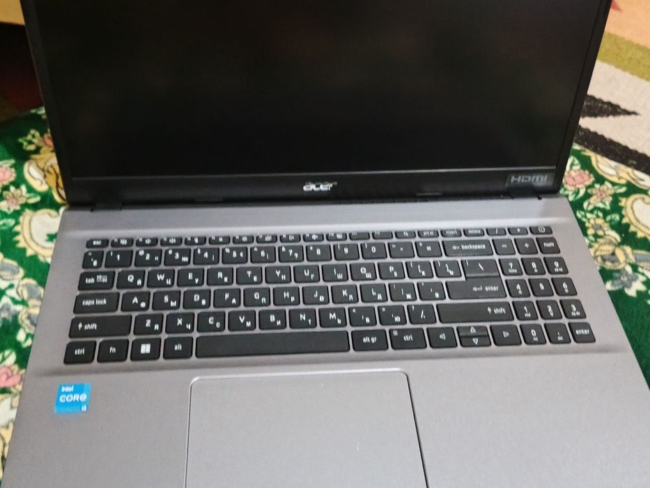 Acer noutbuki yangi karopka dokument