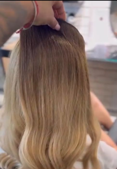 Extensii de par natural clip-on ombre