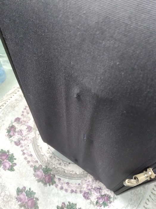 Чемоданы, из плотной ткани, 70/52/26см и чуть поменьше