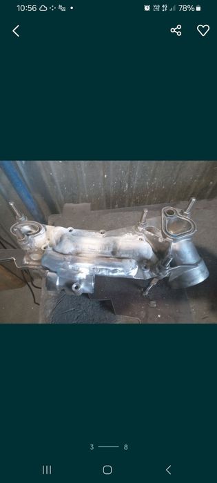 Теплообменник  (переделанный) на а/м шевроле ... опель