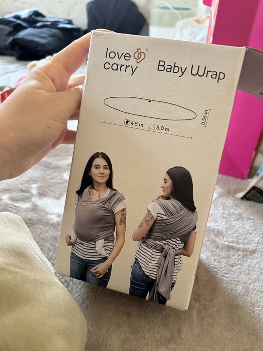 Слинг за бебе Love Carry сгушени