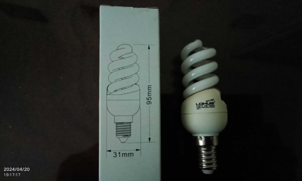 Lot 50 Becuri funcționale cfl / economice