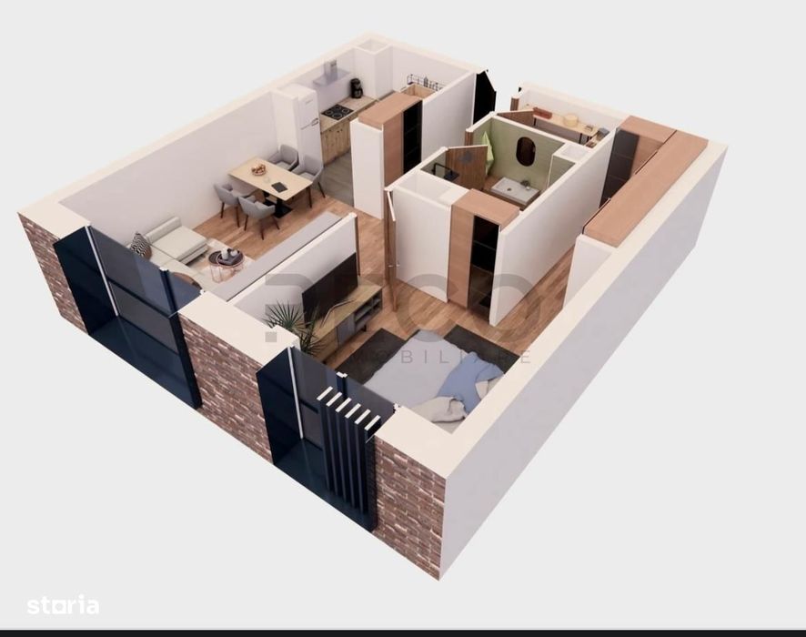 RECO Apartament ultracentral cu 2 camere-60mp-bloc boutique