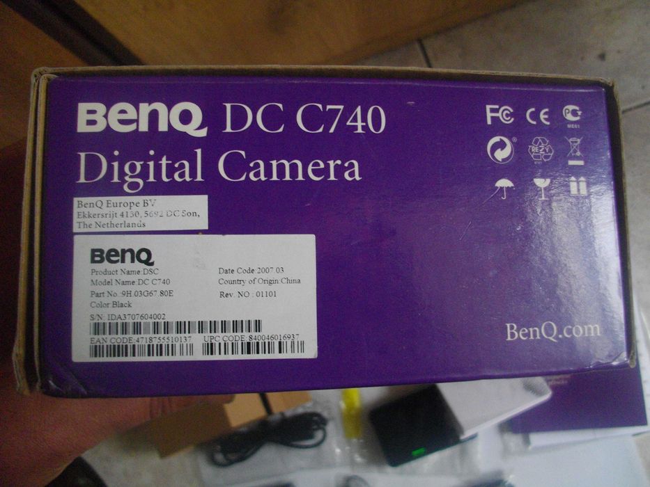 BENQ DC C740-Digital Camera-7,0MP-Pentium-64MB RAM-Фотоапарат