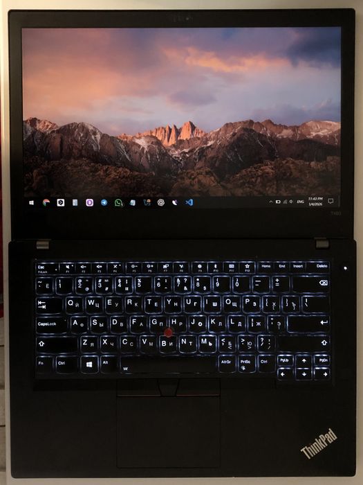 Ноутбук Thinkpad T480