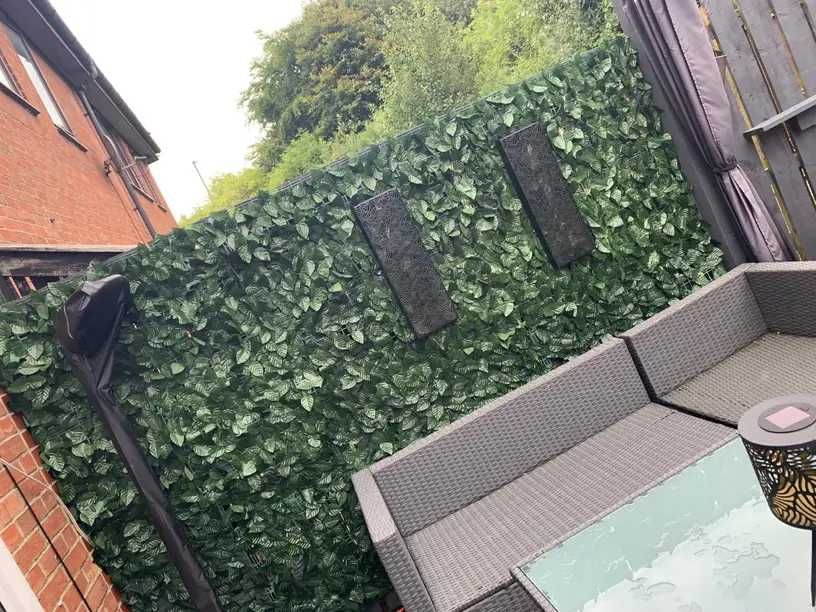 Изкуствен плет 3 метра, за балкон тераса градина - Декоративна ограда