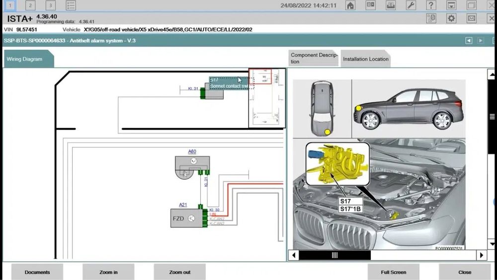 Diagnoza & codari BMW F si G | Activare functii | eroare pedestrian