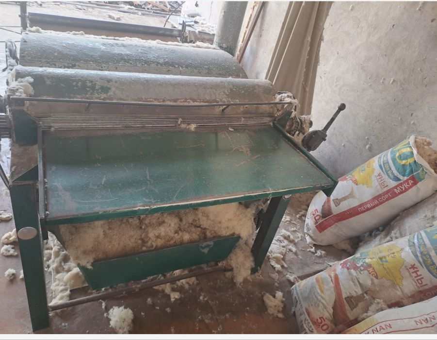 Тин тин апарат сотилади. Пахта титиш ускунаси