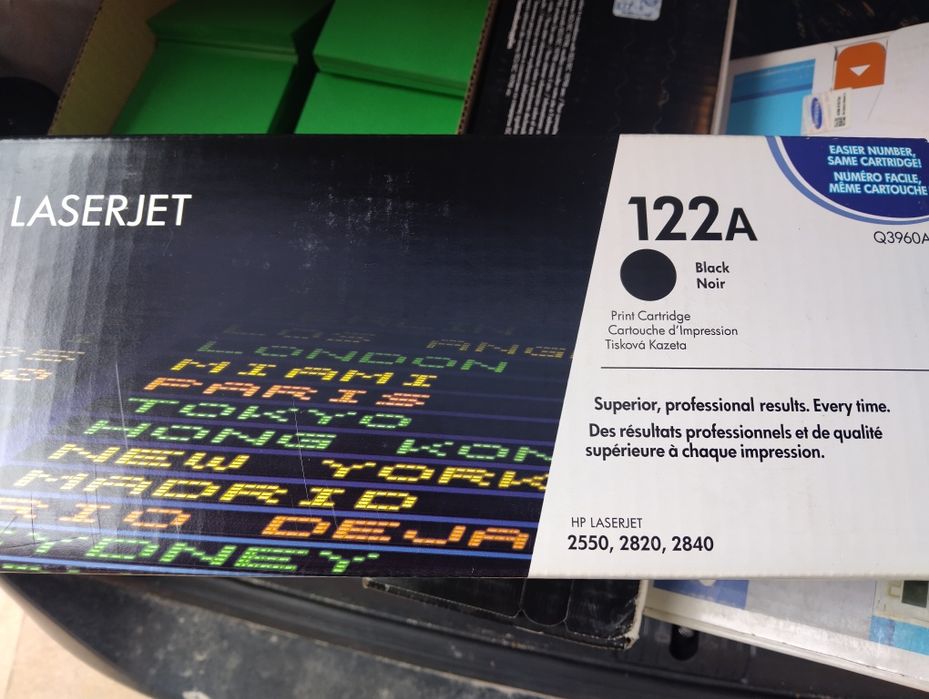 HP 122A, Q3960A, Laserjet 2550, 2820, 2840 Black