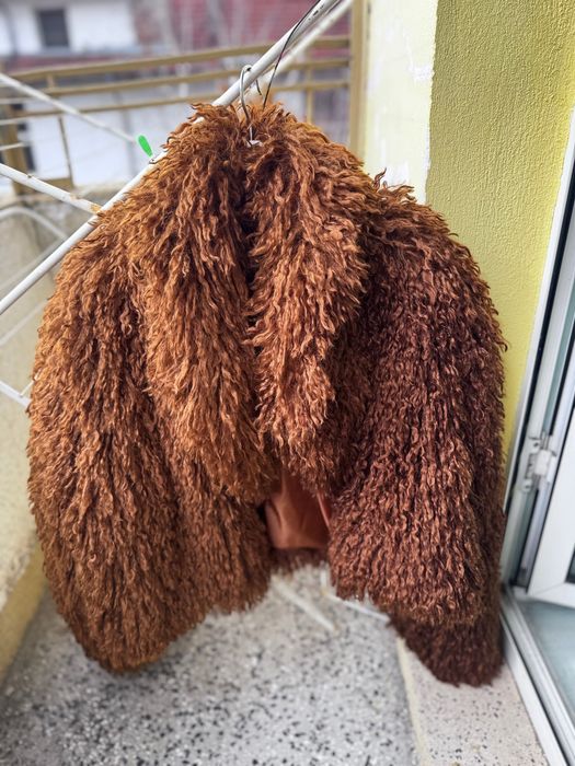 Палто от лама ( монголска вълна)