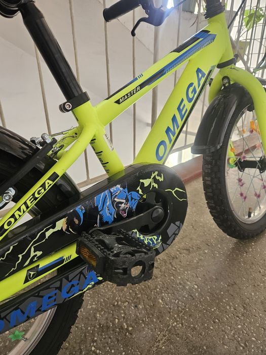 Bicicleta copii Omega Master rulata f putin