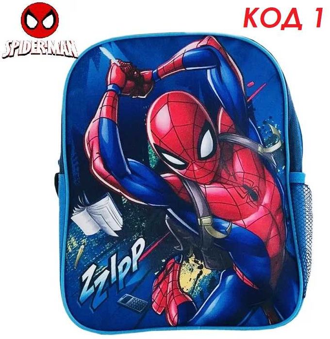 3D Раница градина училище с колелца джоб Спайдър-Мен/Spider-Man раници