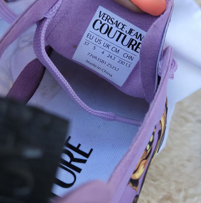 Versace jeans couture оригинални дамски сникърси 38 номер