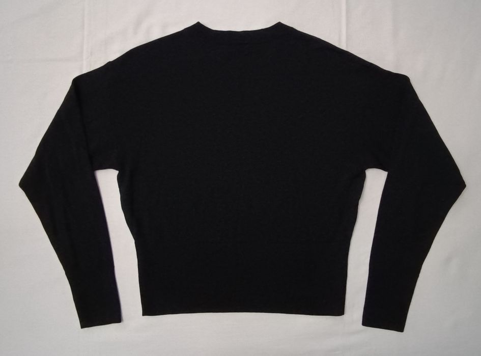 Pinko Mercurio Wool Pullover оригинален вълнен пуловер S черен вълна пуловер блуза